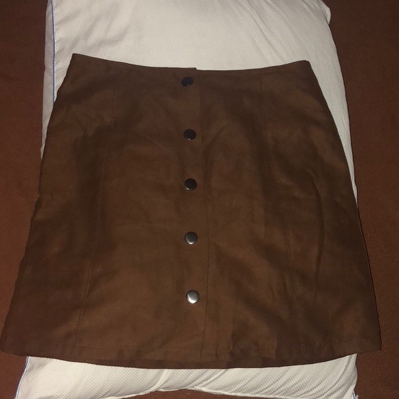 Topshop Dresses & Skirts - Topshop button up skirt